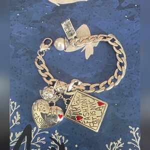 Brighton Silver *Cover Girl Charm Bracelet item #JB2582
